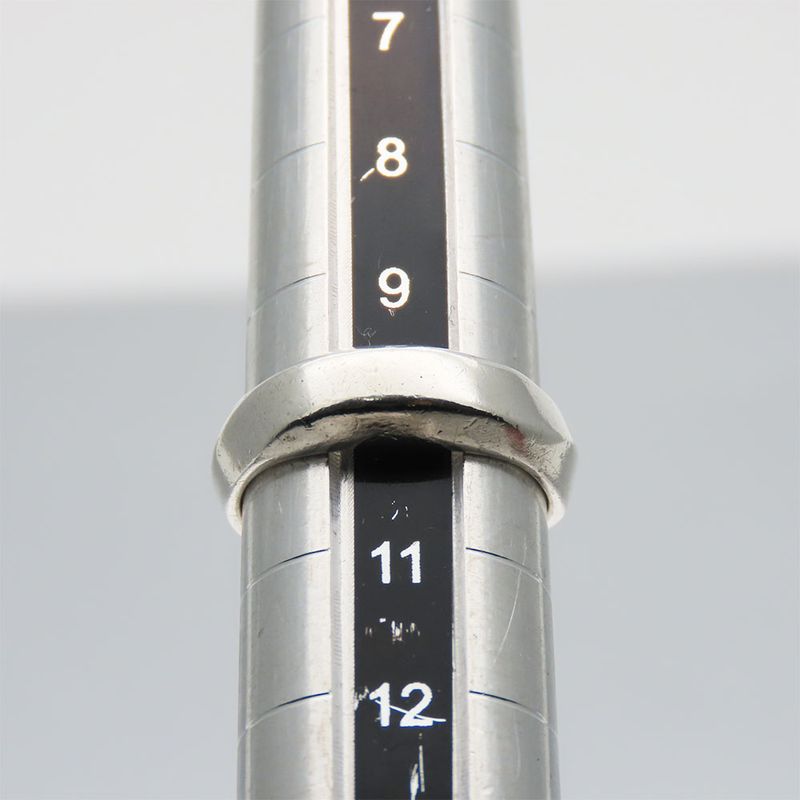 Tiffany & Co Ring / Ring Knife Edge 925 Silver Approx 4.5g Silver Approx #10
