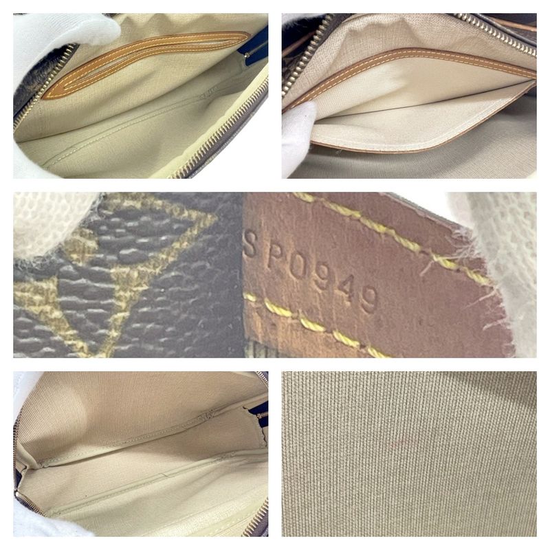 Louis Vuitton M45254 Monogram PVC Reporter PM Shoulder Bag Brown 455894