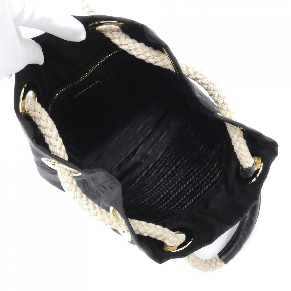 Prada Shoulder Bag Gold — view 6