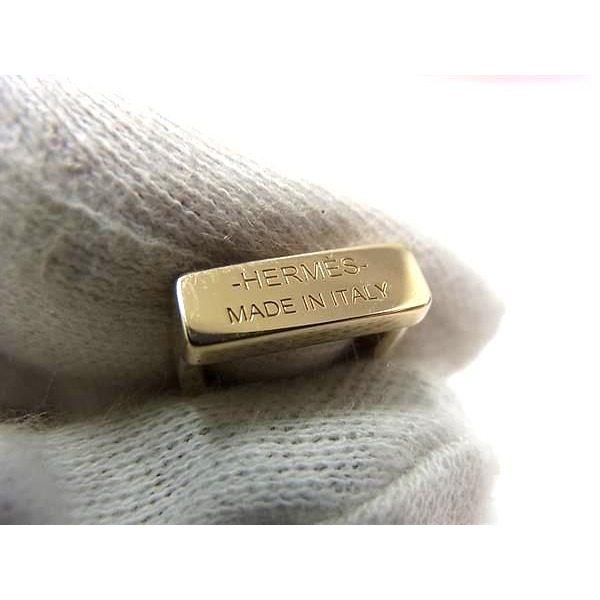 Hermes Etrier Scarf Ring Closure Silver — view 3
