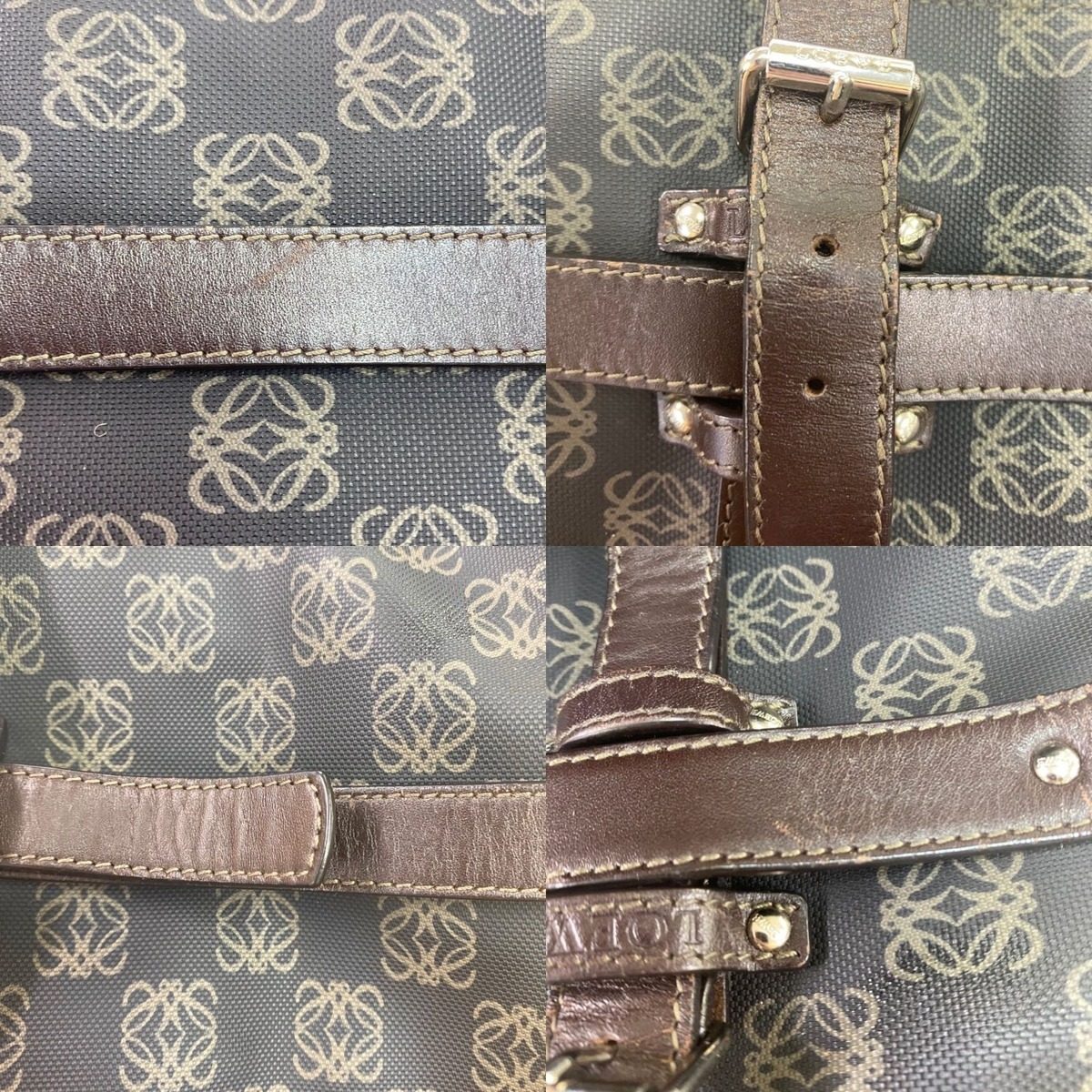 Loewe Tote Shoulder Bag Anagram Business Travel — view 16