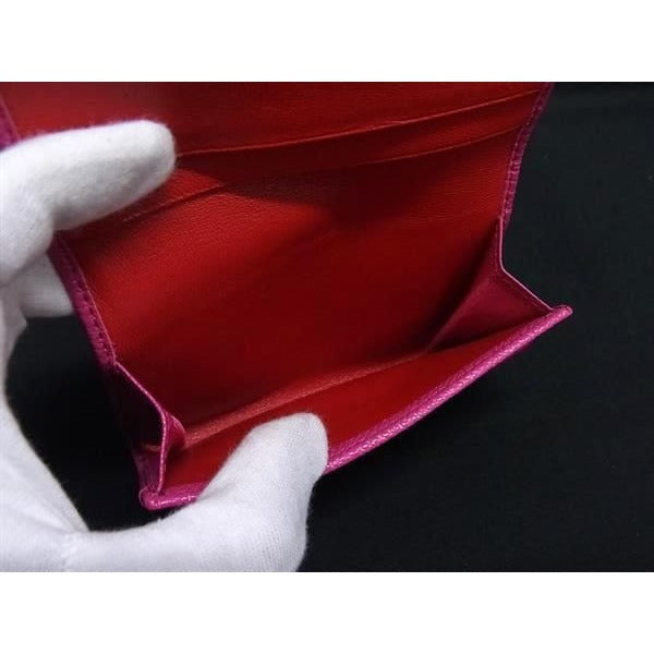 Bvlgari Business Card Holder Logo Clip Case Pink Spinel — view 5