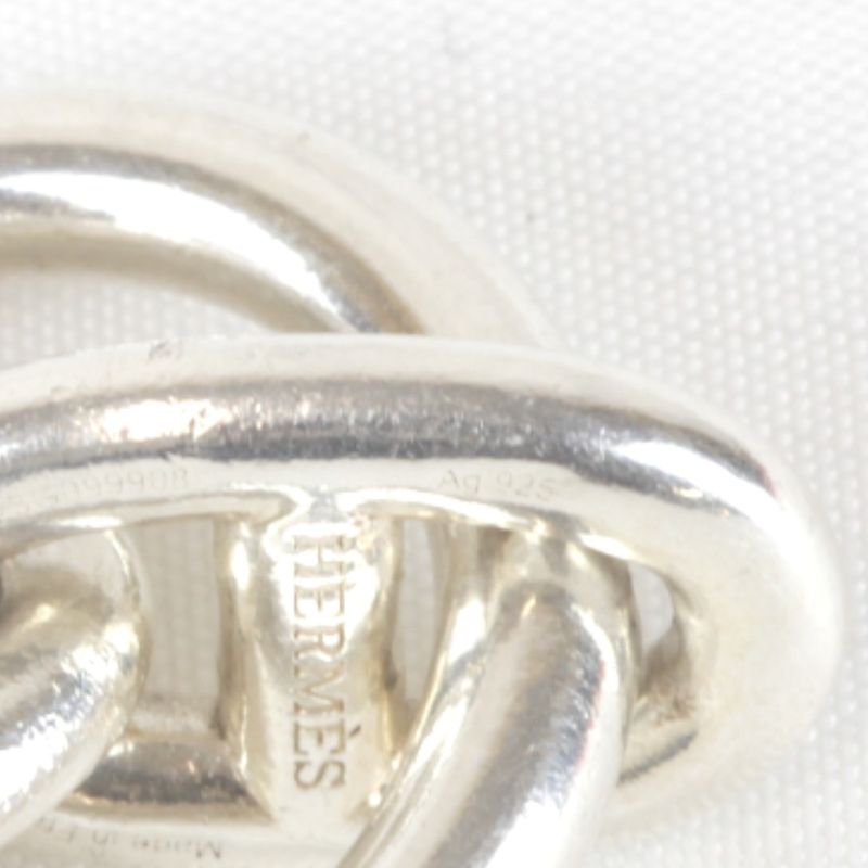 Hermes Chaine D'ancre MM Bracelet Silver 925 Silver Luxury High Brand