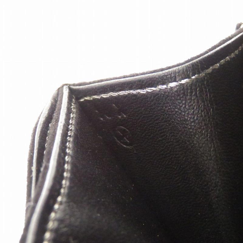 Hermes Navette Silver Stitching Que