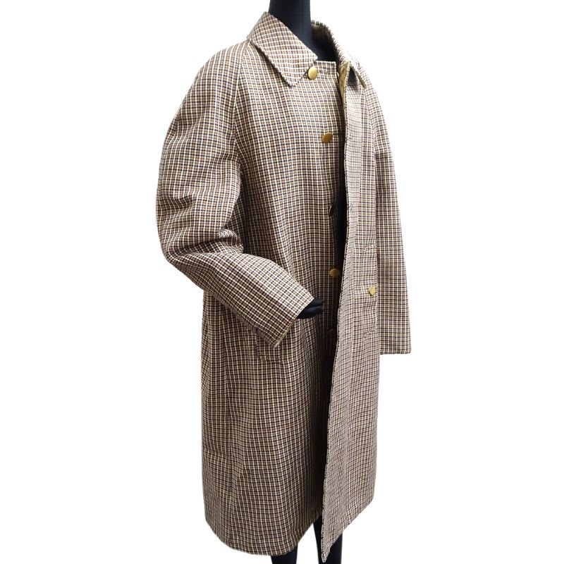 Gucci Pea 48 GG Reversible Size Beige Coat