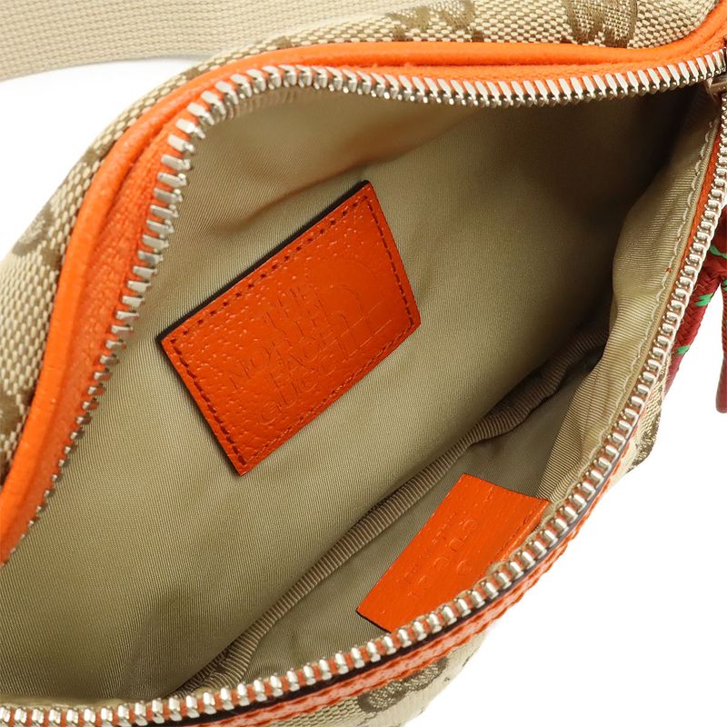 Gucci GG Canvas Waist Bag Body Bag THE North FACE North Face Collaboration