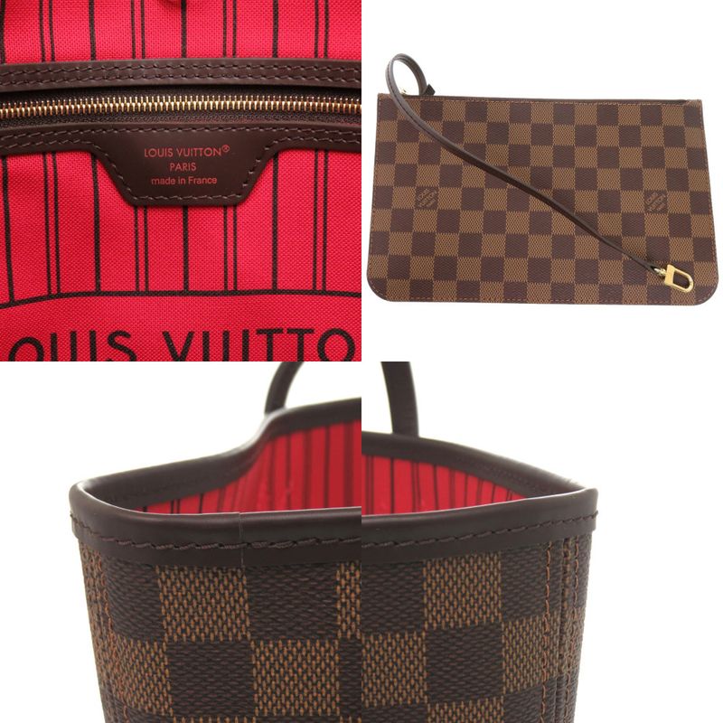 Louis Vuitton Current New Shape Neverfull MM Damier Threes N40599 Tote Bag LV