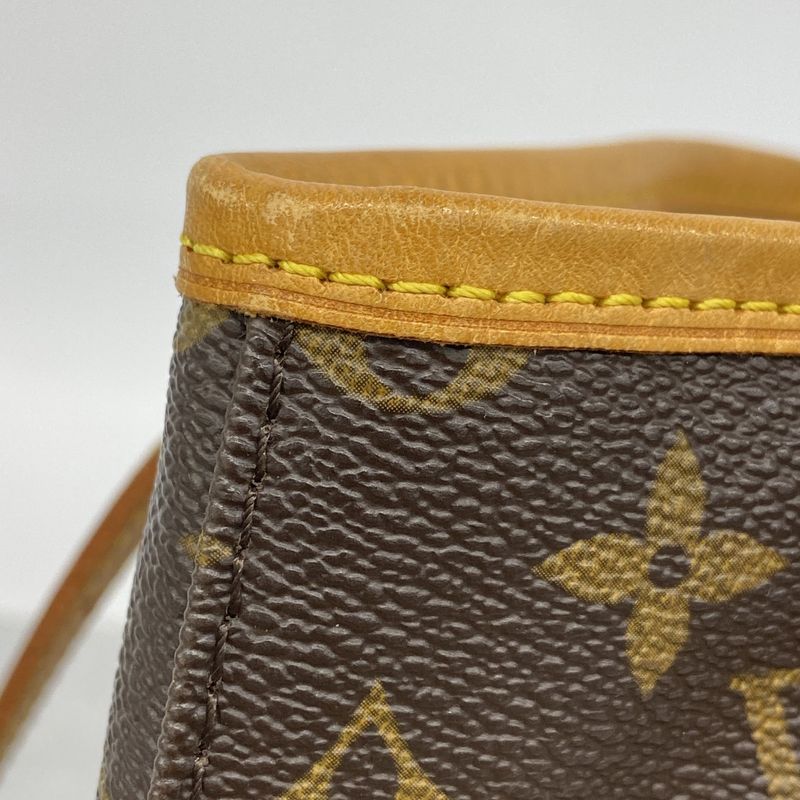 Louis Vuitton Tote Bag Monogram Bucket PM M42238 Brown Ladies