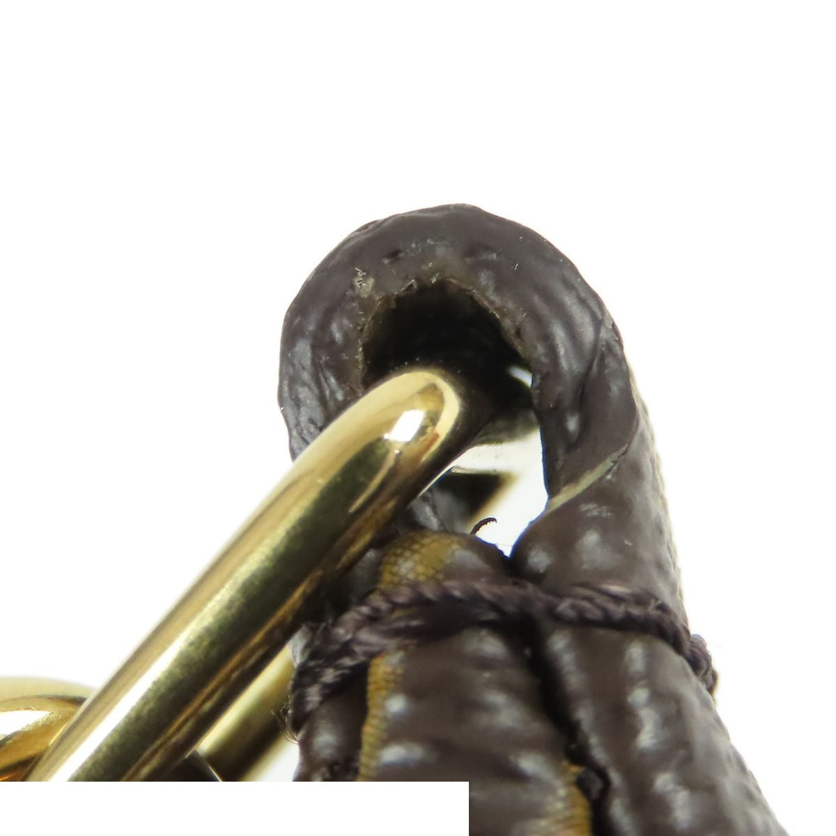 Louis Vuitton Earrings Back PM Black Monogram Canvas 2-Way — view 8