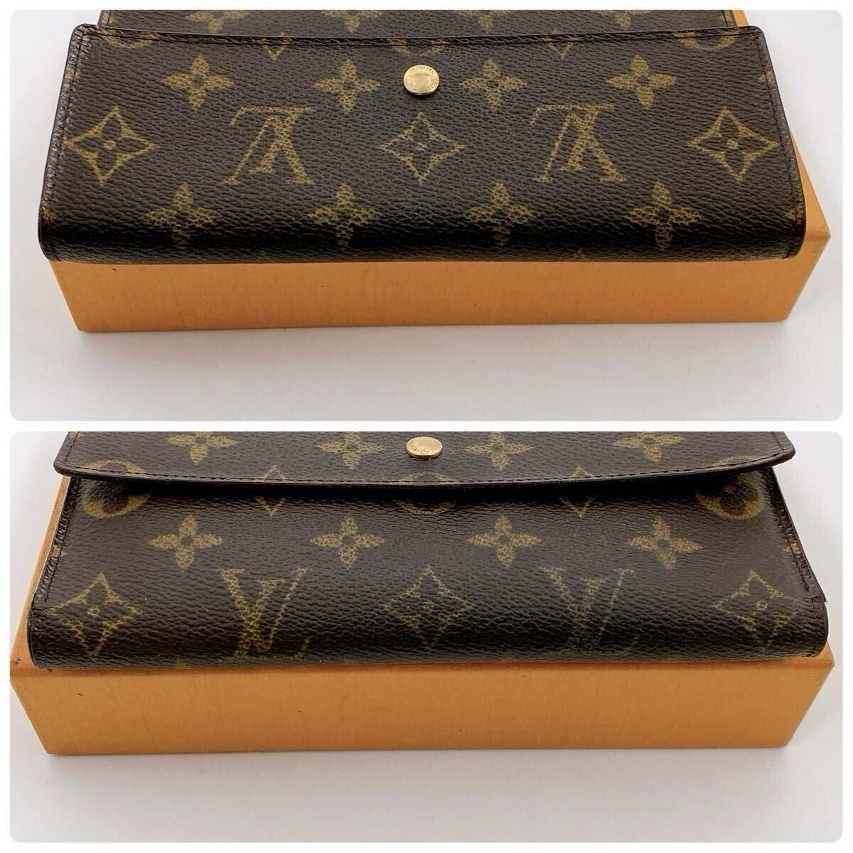 Louis Vuitton Portefeuille International Porte Tresor Monogram Wallet