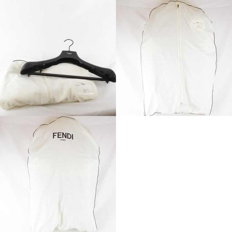 Fendi Reversible Hanger/garment Bag Down Jacket Polyester Men's