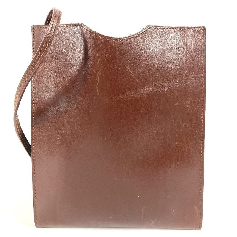 Hermes Shoulder Bag Onimaitou Box Calf Havana Brown