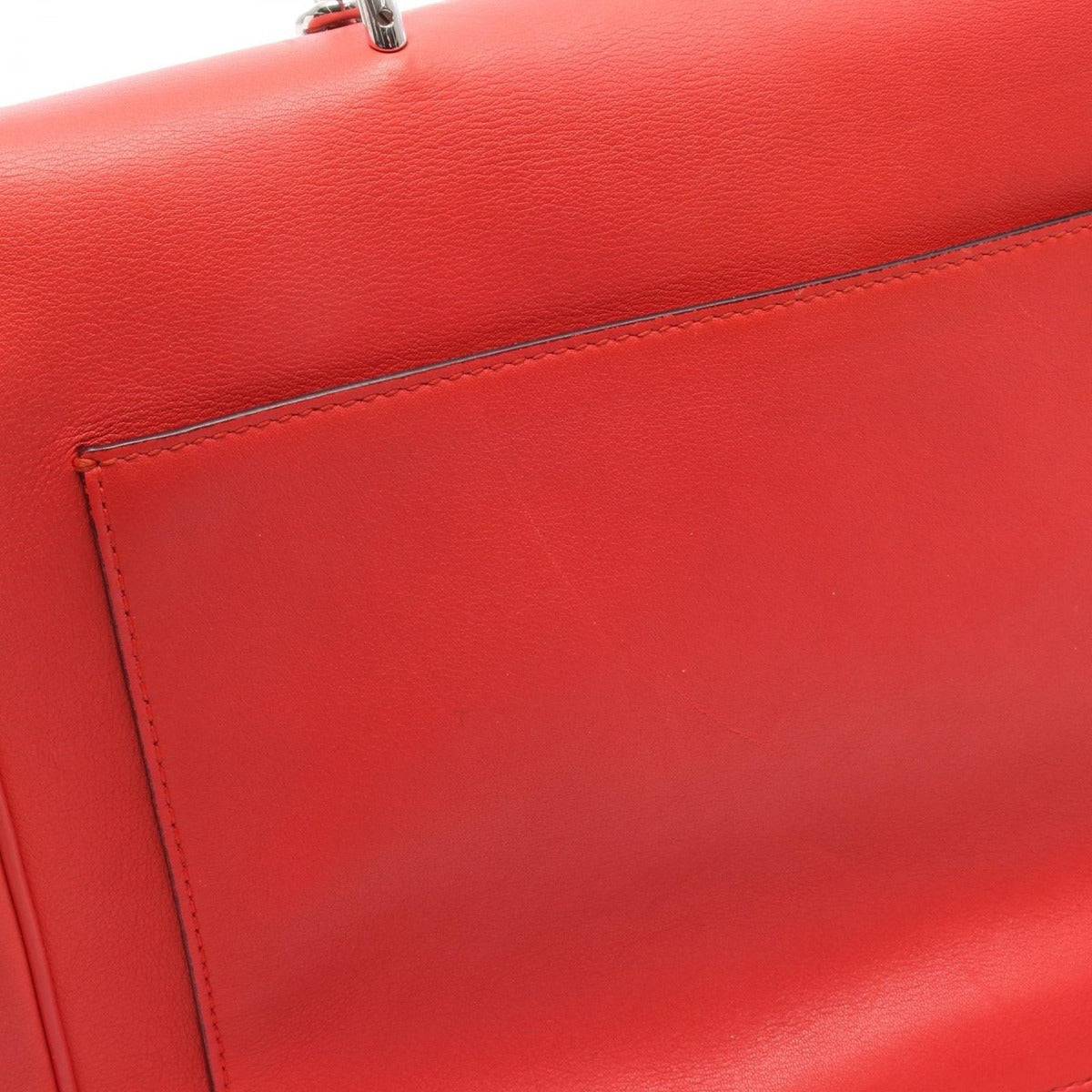 Dior Handbag Bidiole Red Pink Leather 2-Way — view 12