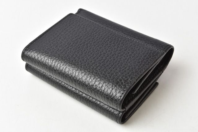 Unused Gucci Mini Wallet Trifold Fold Wallet 524672 Black