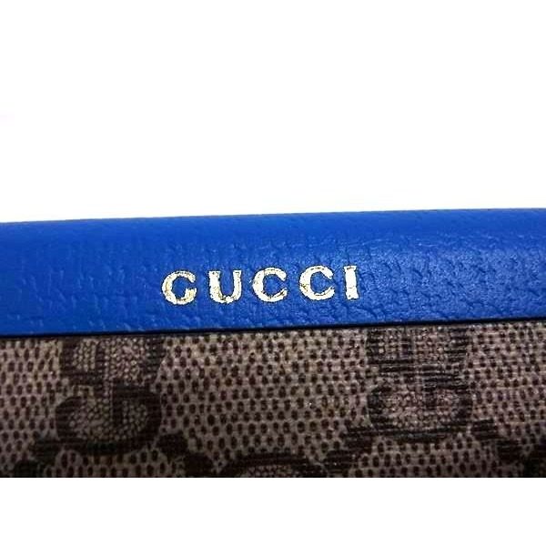 Gucci Disney Collaboration Donald Duck GG Supreme Pattern Leather Notebook — view 4