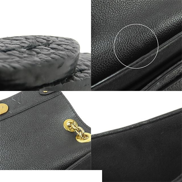 Louis Vuitton Vavin BB Black Monogram Empreinte Chain Shoulder Bag — view 8