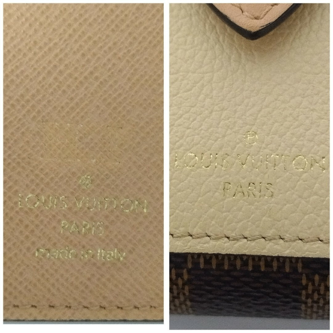 Louis Vuitton Damier Portefeuille Juliette Bifold Wallet — view 9