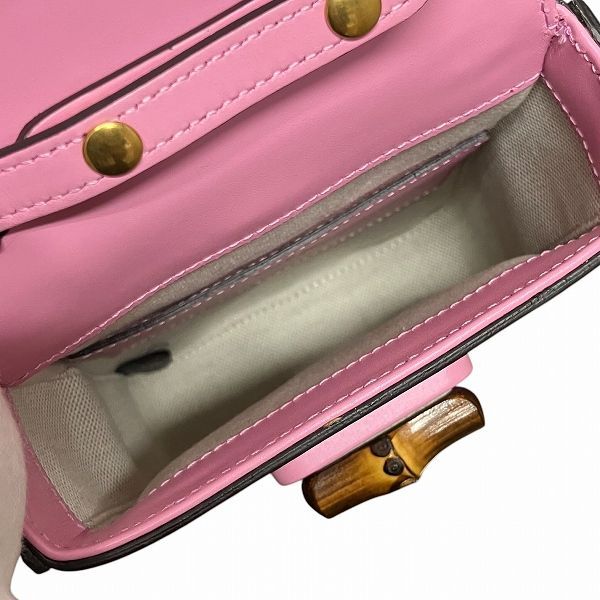 Gucci Bamboo 702106 3WAY Backpack Bag Shoulder Bag Handbag Women