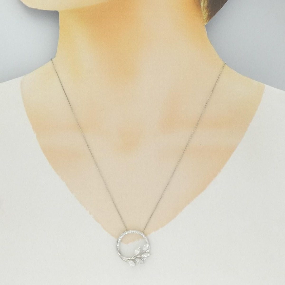 Tiffany & Co Vine Circle Large Necklace — view 6