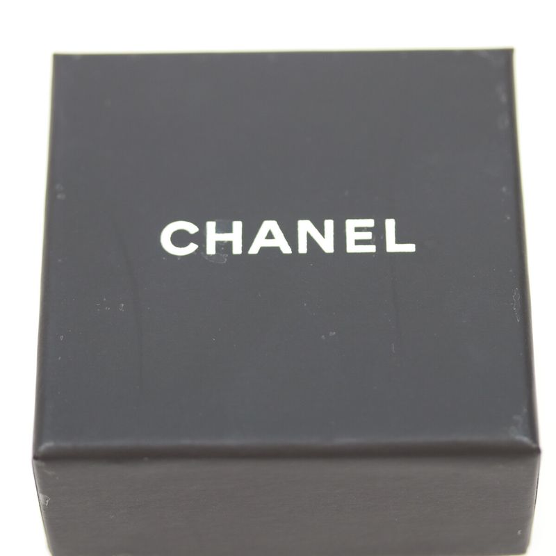 Chanel A24V GP Rhinestone Coco Mark Earrings