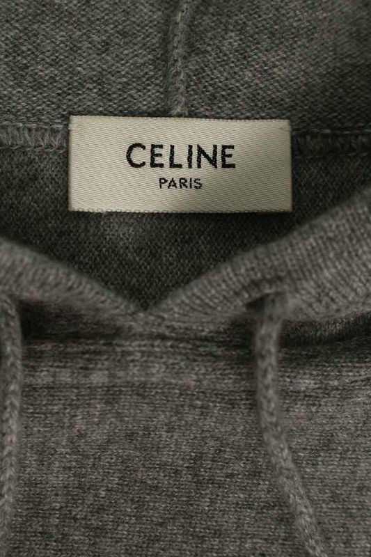 Celine 2ad59275t Cashmere Hoodie Women's S