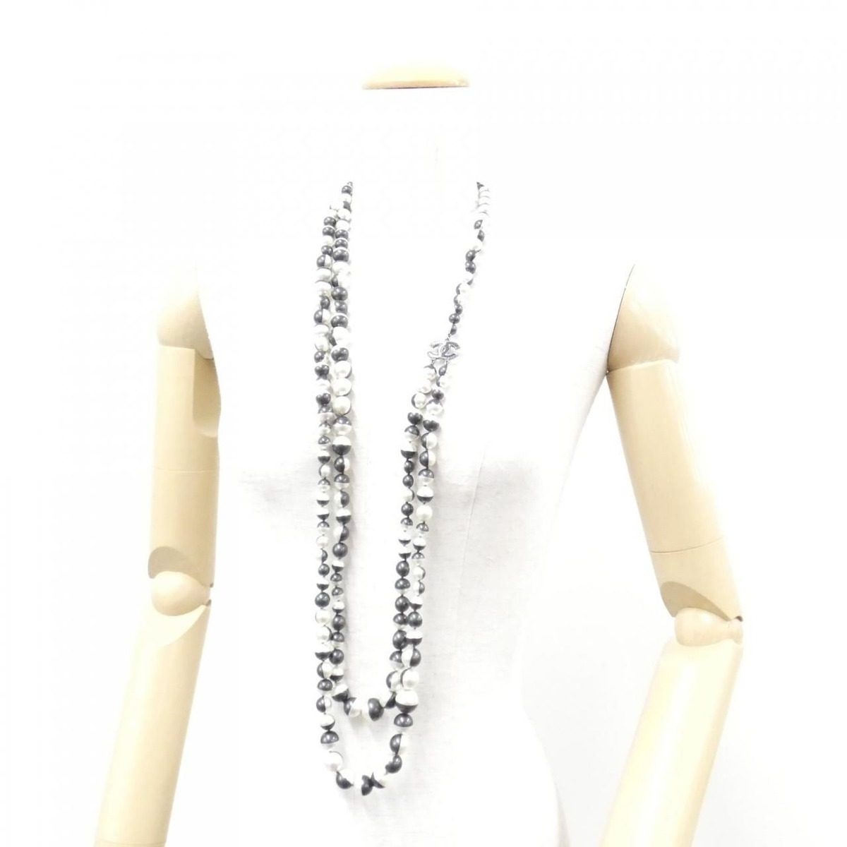 Chanel Necklace Silver — view 7