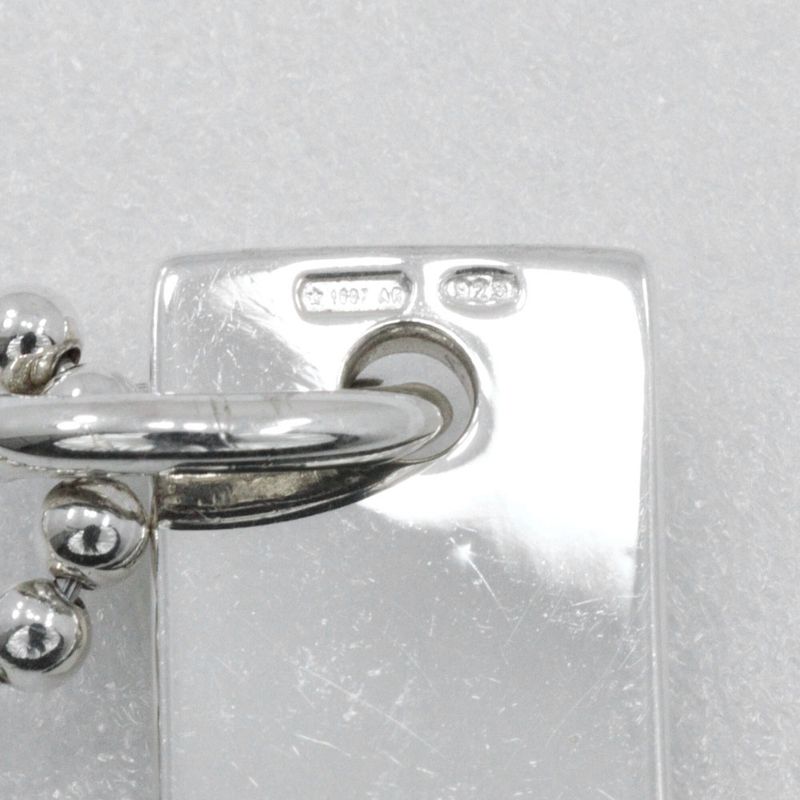 Gucci Logo Plated Silver 925 Unisex 7.0g Bracelet