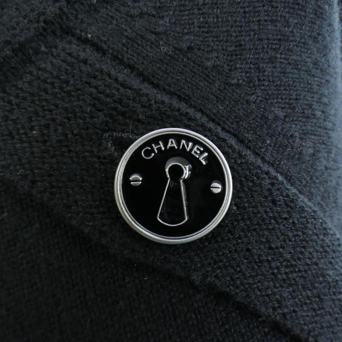 Chanel Knit Top Cashmere Black Translucency — view 7