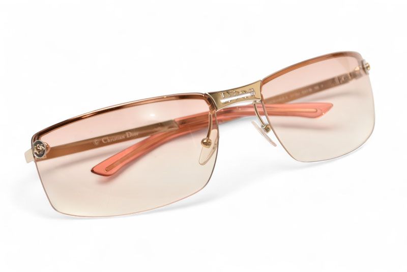 Christian Dior Sunglasses Eyewear Christian Dior Adiorable Sunglasses Gold Pink