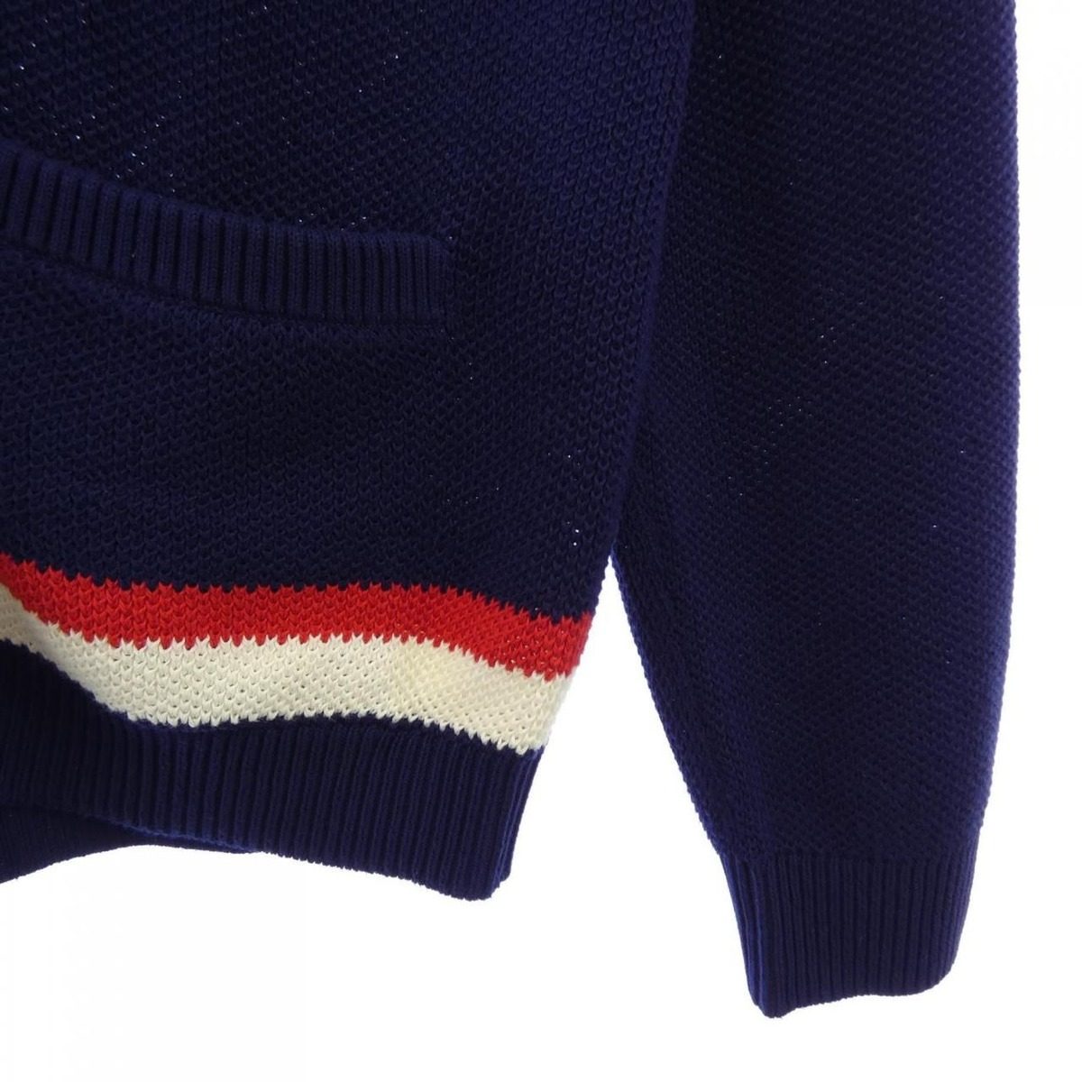 Gucci Interlocking Cardigan Navy — view 6