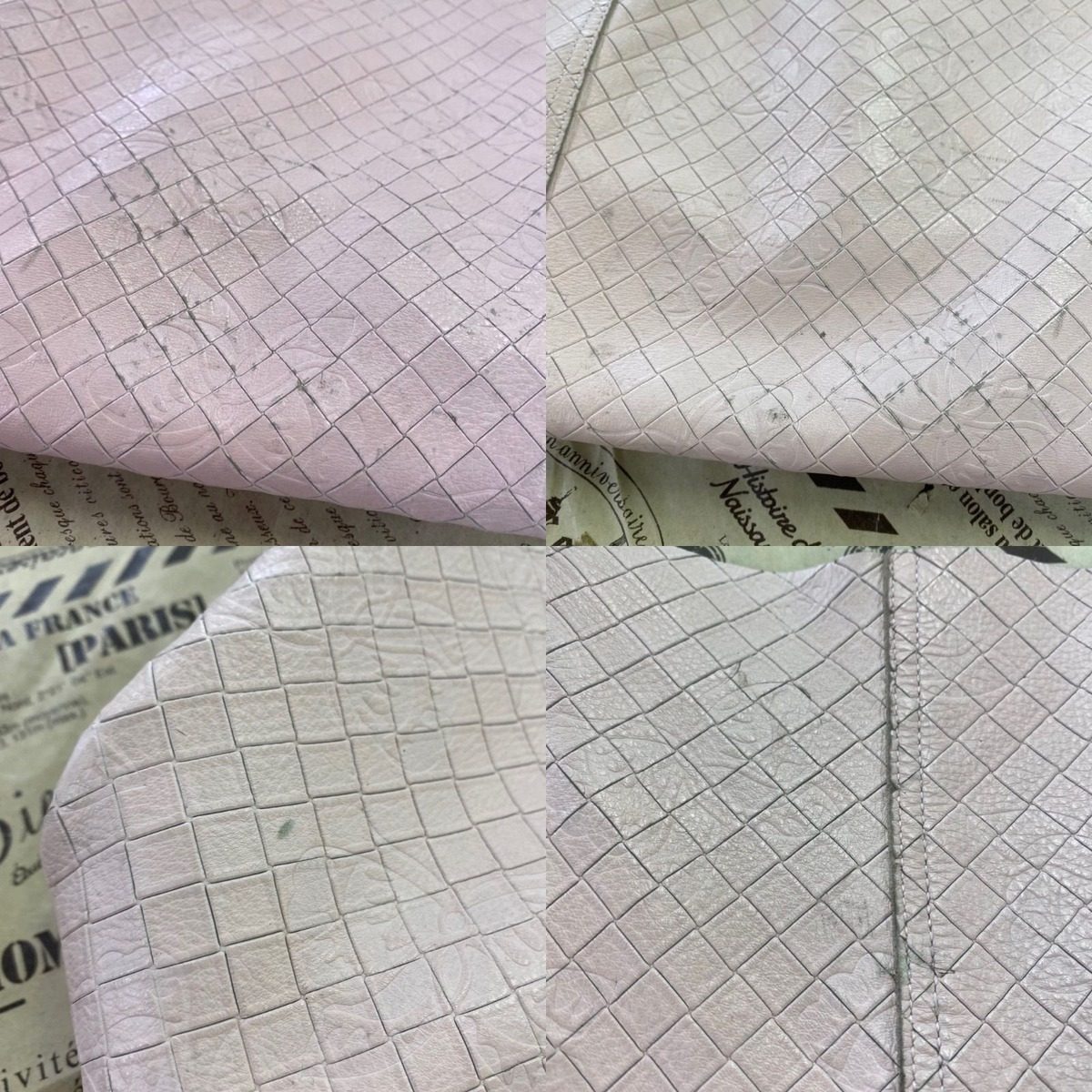 Bottega Veneta Tote Shoulder Bag A3 Travel Business Mothers Pink — view 16