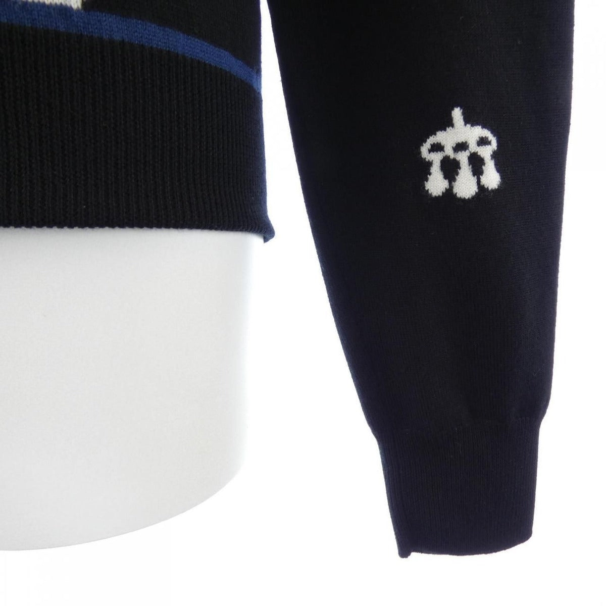 Hermes Horse Bit Mors a Jouet Knit Top Black Translucency — view 6