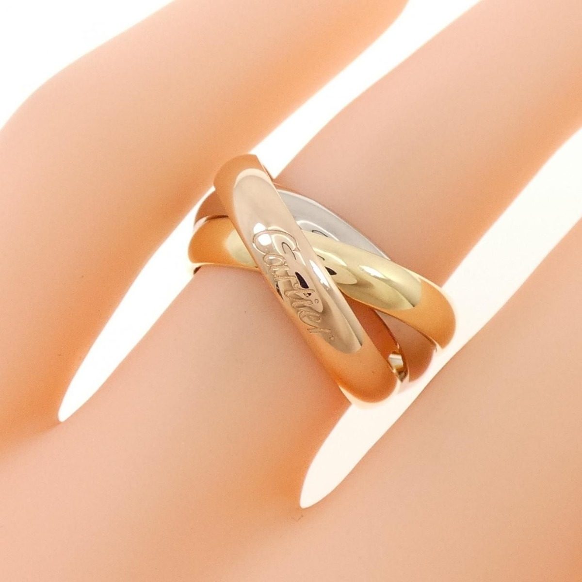 Cartier Trinity Ring Yellow — view 5