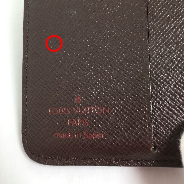 Louis Vuitton N61668 Damier Wallet With Zipped Pocket For Cards Compact Zipped
