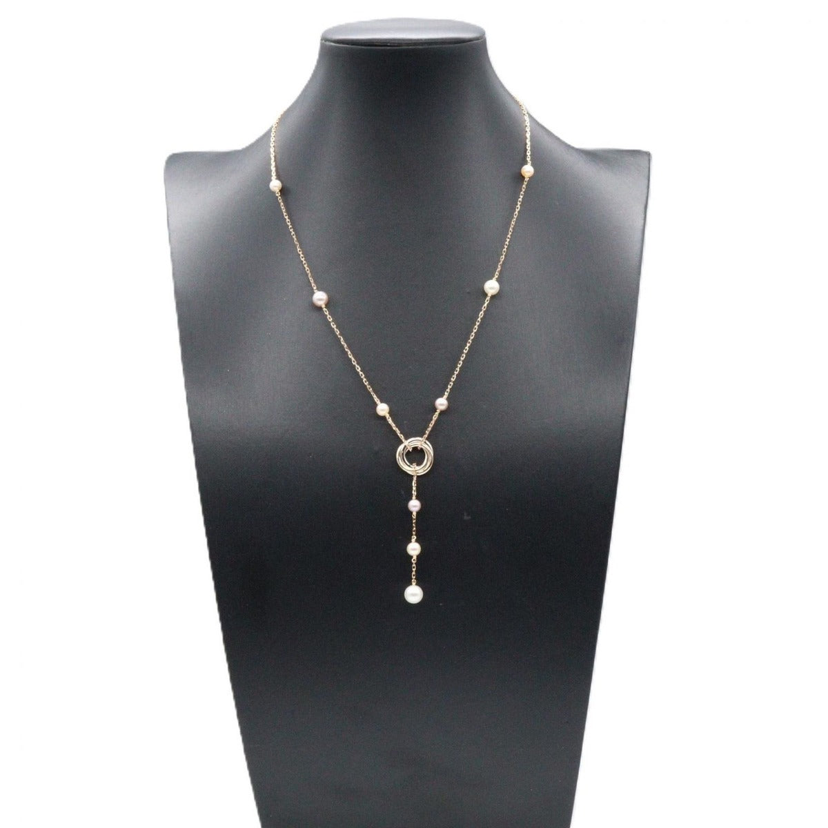 Cartier Necklace Trinity Pearl 38.5 — view 4