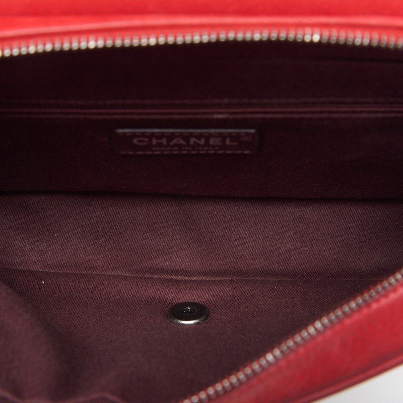 Chanel Matelasse Turnlock Chain Shoulder Vintage Calf Black With Silver And