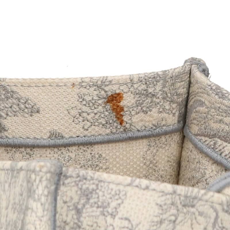 Dior BOOK TOTE Book Tote Toile De Jouy Allover Jacquard Tote Bag Men's M