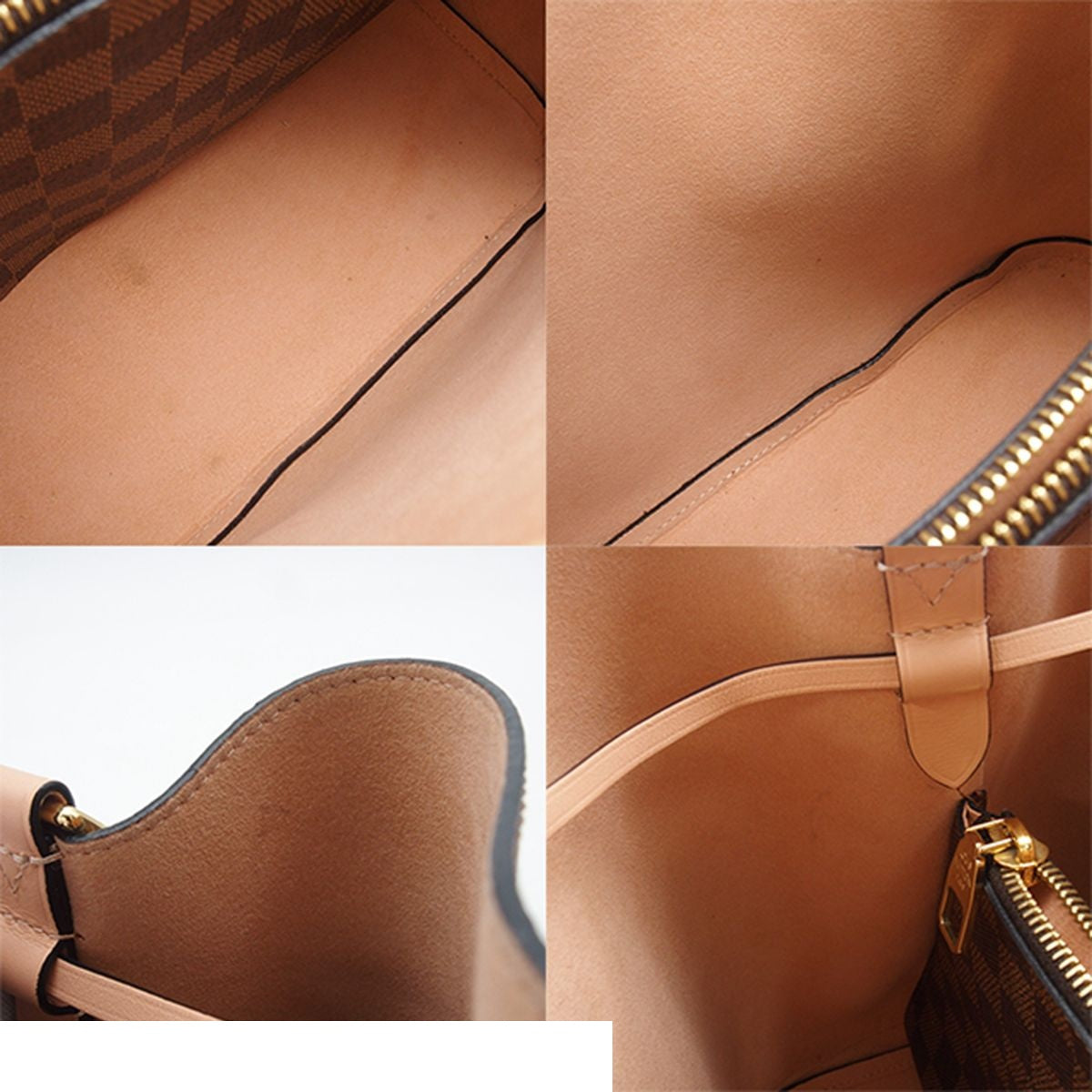 Louis Vuitton Damier Neo Noe Brown Venus Canvas Bucket Bag — view 8