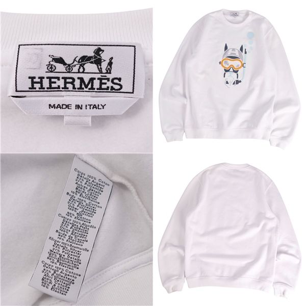Hermes Sweatshirt Long Sleeve Long Sleeve Cot