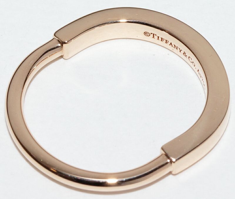 Tiffany & Co Ring 18K Pink Gold Rock Ring