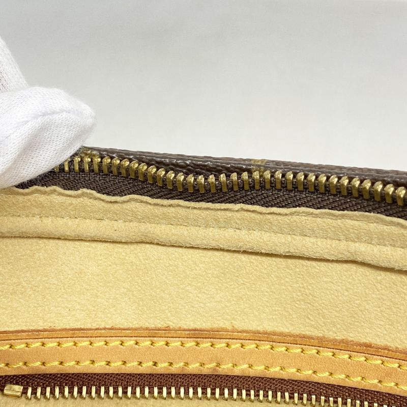 Louis Vuitton Shoulder Bag Monogram Looping MM M51146 Brown Ladies