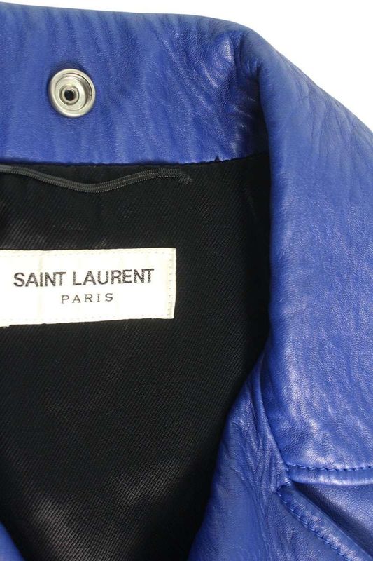 Saint Laurent Paris 397287 Y5qq2 L01 Double Rider Scuff Zar Jacket Women 34