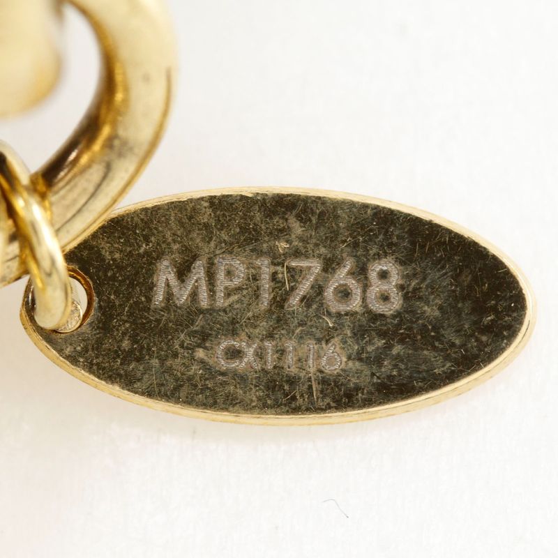 Louis Vuitton Tassel Bagcharm Mp1768 Monogram Canvas Brown Cx1116 Unisex Key