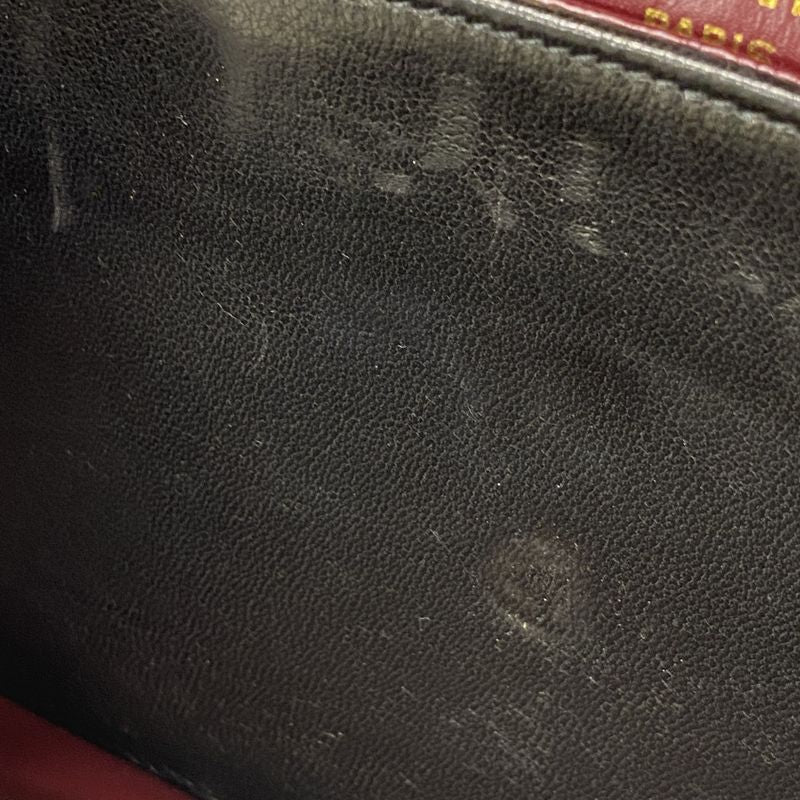 Chanel Shoulder Bag Matelasse / Paris Limited Edition Lambskin Black Gold/silver