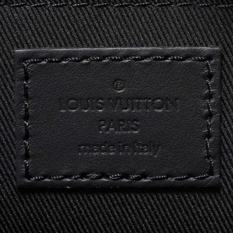 Louis Vuitton Shoulder Bag Soft Porochon PM Black/gray