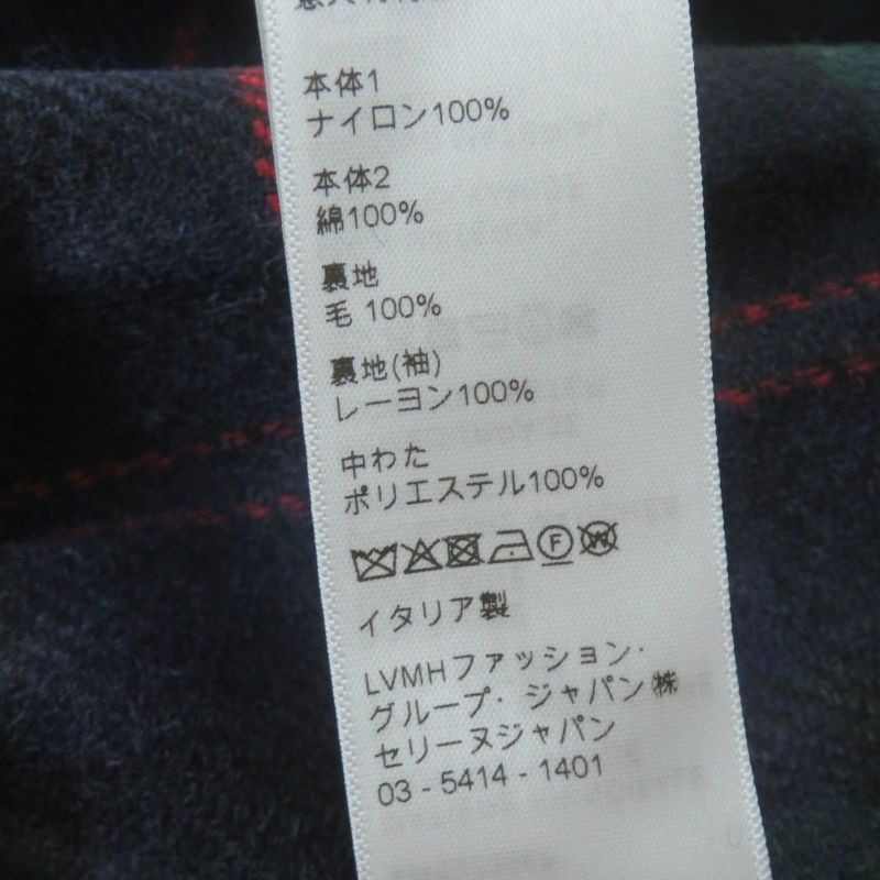 Celine 2w523364p Emblem Gold Button Padded Hunting Jacket Black 38 Made In