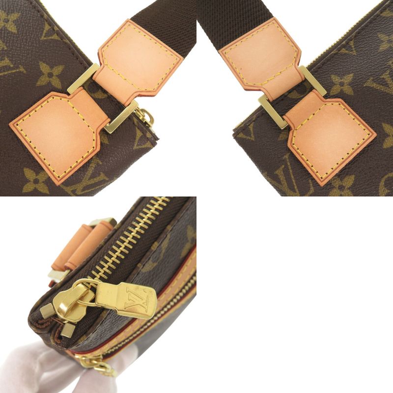 Louis Vuitton Pochette Vosfort Monogram M40044 Brown Shoulder Bag LV 0418 Louis