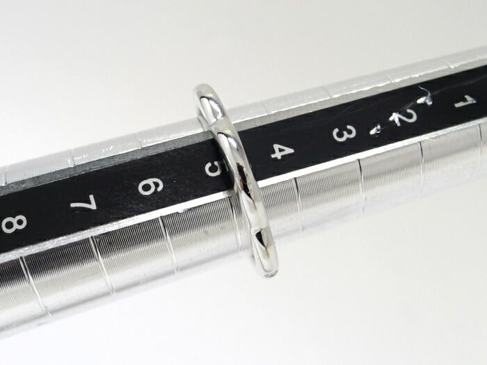 Chanel Camellia Ring 750wg 18K White Gold White Togo Old Diamond Size 48 Approx