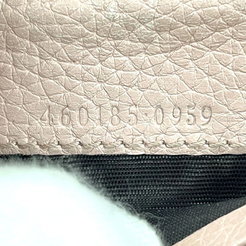 Gucci Animalier Bee Blind For Love Leather Compact Wallet 460185 Pink Made In