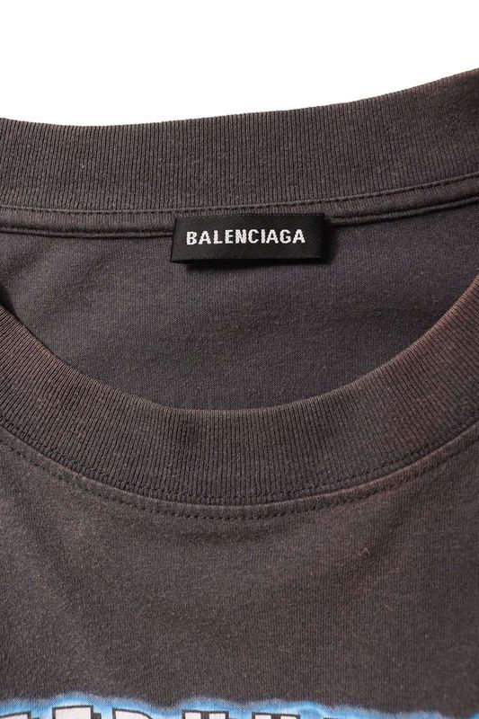 Balenciaga 541875 Tcv38 Speed Hunters Print T-shirt Men's XS